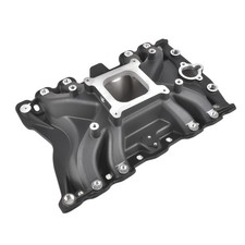Black Single Plane Lowrise Intake Manifold For Olds 400 425 455 V8 4500-7500 Rpm Black Single Plane Lowrise Intake Manifold For Olds 400 425 455 V8 4500-7500 Rpm