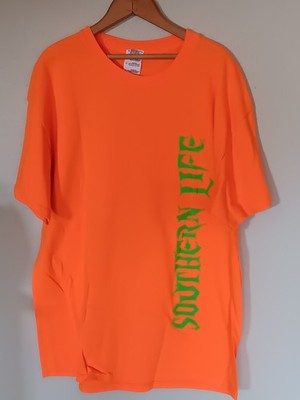 Southern Life Orange Tshirt Size Large Nwot