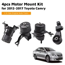 4x Engine Motor & Transmission Mount Set for 2012-2017 Toyota Camry 2.5L Auto