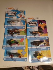 Hot Wheels Looney Tunes Character Cars Complete Set of 7 - Sealed