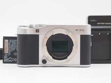 Fujifilm Fuji X-A5 24.2MP Digital Camera Body Silver Near Mint  Z5667A