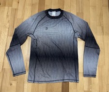 Burton Shirt Men s Large Gray Base Layer Long Sleeve Crew Snowboard Ski Top