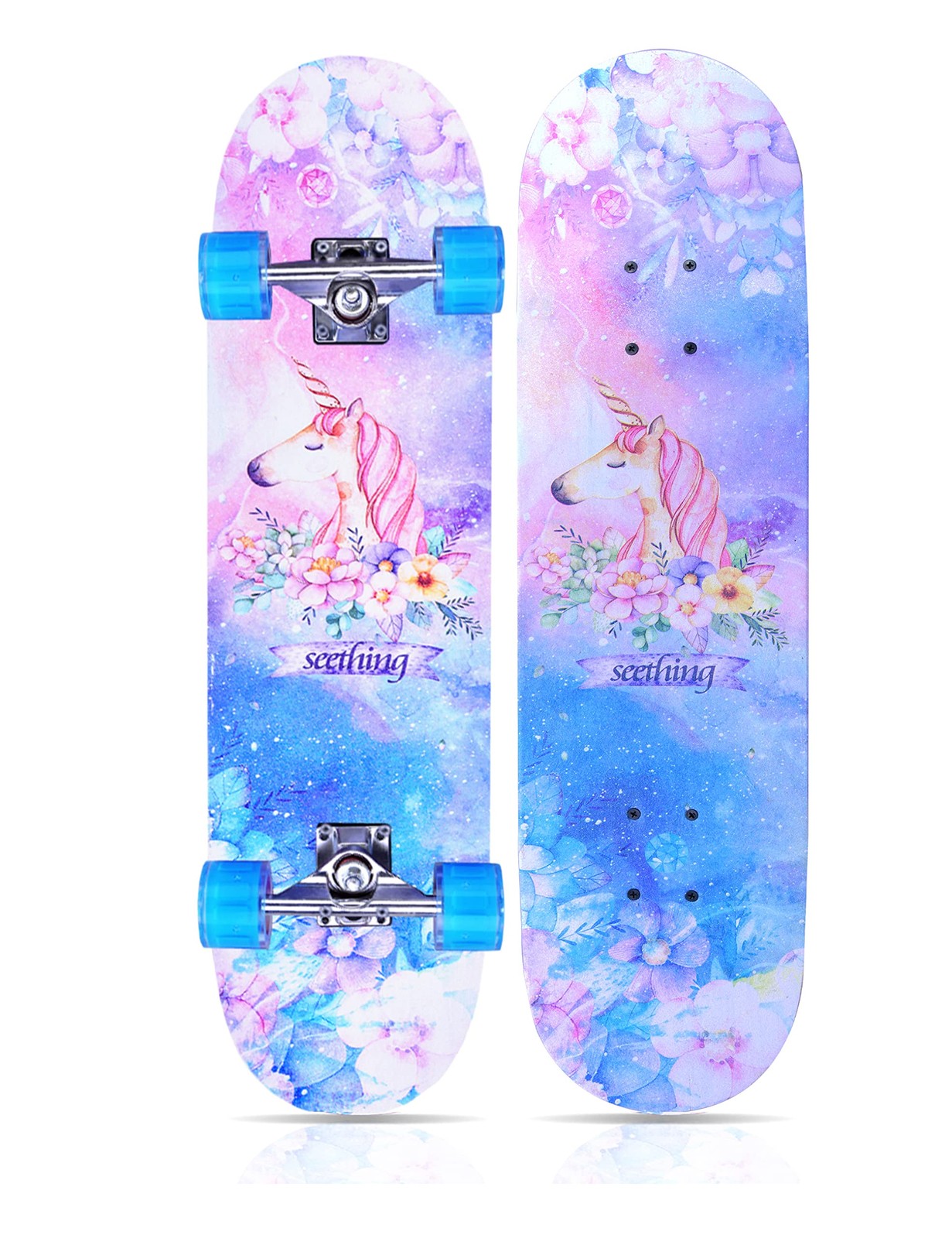 For Beginners Kids Boys Girls And Adults,31''x8'', 7-layer Maple,