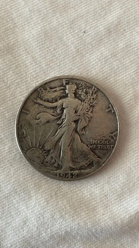 1942 Liberty Walking Half Dollar 50C Silver Circulated Business Strike Coin