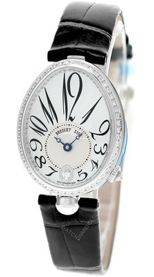 BREGUET Reine de Naples MOP 18K White Gold With Diamonds Watch 8918BB58964D00D3L