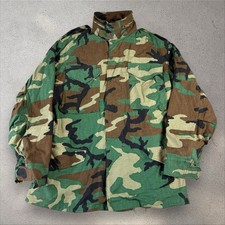VTG Alpha Ind. M65 Field Jacket Small Reg Woodland Camo USA Cold Weather