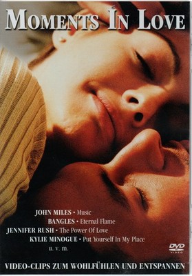 Moments in Love DVD, schöne Musiktitel mit Video, sehr guter Zustand