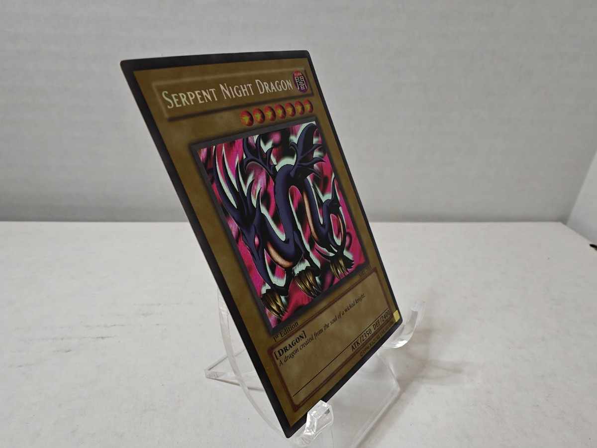 Yu-Gi-Oh Serpent Night Dragon 1st Edition Secret Rare MRL-103 NM