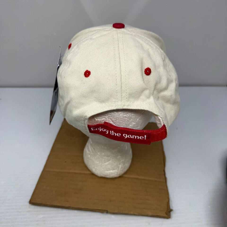 Copa Mundial de la FIFA Rusia 2018 gorra roja blanca correa trasera gorra de béisbol ajustable Foto 4 de 4