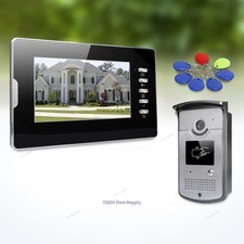 7inch Hands-free Video Door Entry Call System with Intra-monitor Audio Intercom