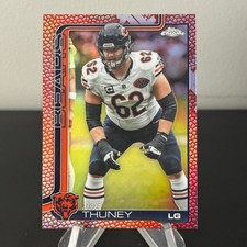 Joe Thuney Chicago Bears 2023 Topps Chrome Pigskin Refractor #50