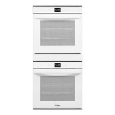 Whirlpool 5.8 Cu. Ft. 24 Inch Double Wall Oven with Convection WOD52ES4MW