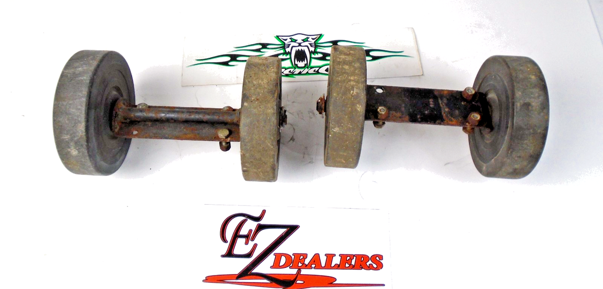 kitty Kitty Cat Snowmobile Wheel kit 1972-1999! Suzuki Kawasaki OEM