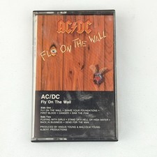AC/DC, Fly On The Wall , 1985 ATLANTIC RECORDS, CASSETTE TAPE
