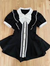 Secret Honey Black Setup Pearl Ribbon Used Bodyline Elegant Dress