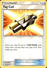 Tag Call 206/236 Cosmic Eclipse Uncommon LP Pokemon TCG
