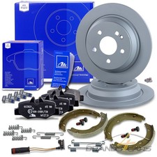 ATE BREMSSCHEIBEN +BELÄGE +BREMSBACKEN HINTEN FÜR MERCEDES VIANO VITO MIXTO W639