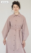 PLUMO STUDIO/Resumé BNWT £135 Size S/8 Griffy Dress/Brown-White Check