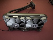 Corsair Hydro Series H100i V2 AIO Liquid CPU Cooler 240mm Radiator, fans Intel 