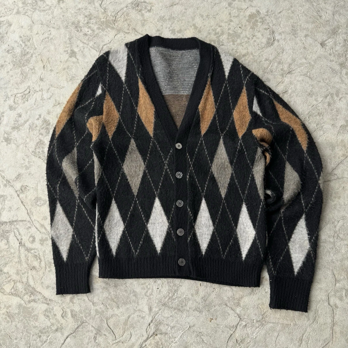 Vintage Mohair Cardigan In Men's Vintage Sweaters for sale - eBay