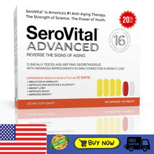 SeroVital Advanced 120 Capsules 60 Tablets 30 Day Dietary Supplement Sero Vital