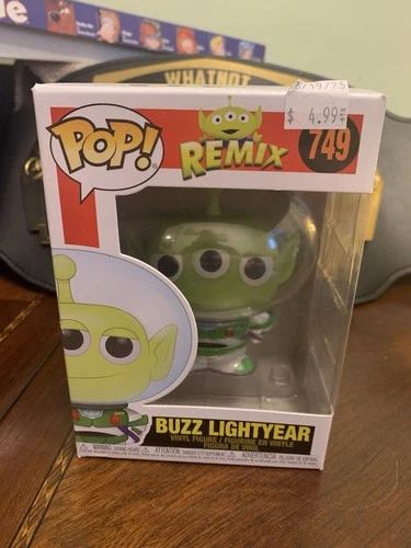 Funko Pop Pixar Alien Remix Buzz Lightyear Disney Pop 749 Toy Story Figure Vinyl