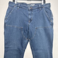 Carhartt Rugged Flex Relaxed Fit Double-Front Jean BD5110-W Sz 16 Short NWT