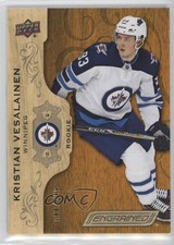 2018-19 Upper Deck Engrained Rookies 88/299 Kristian Vesalainen #56 0f7x