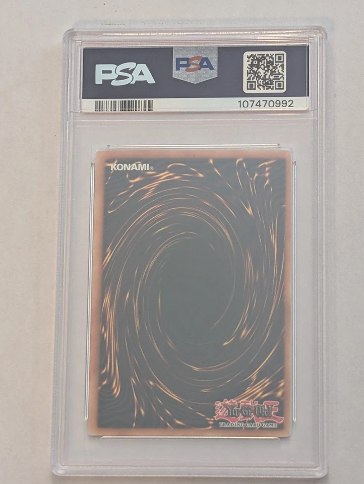 2004 Yu-Gi-Oh! SKE-001 Blue-Eyes White Dragon 1st Edition PSA 8 NM-MT Super Rare - Image 2 of 2