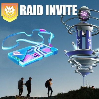 Remote Raid Invite | Legendary & Mega Raids