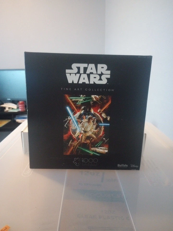 Buffalo Games - Star Wars - 4 x 1 Multipack - Multipack classico #2 - Puzzle multipezzo per adulti -Puzzle impegnativo perfetto per serate di gioco - Le dimensioni finite variano