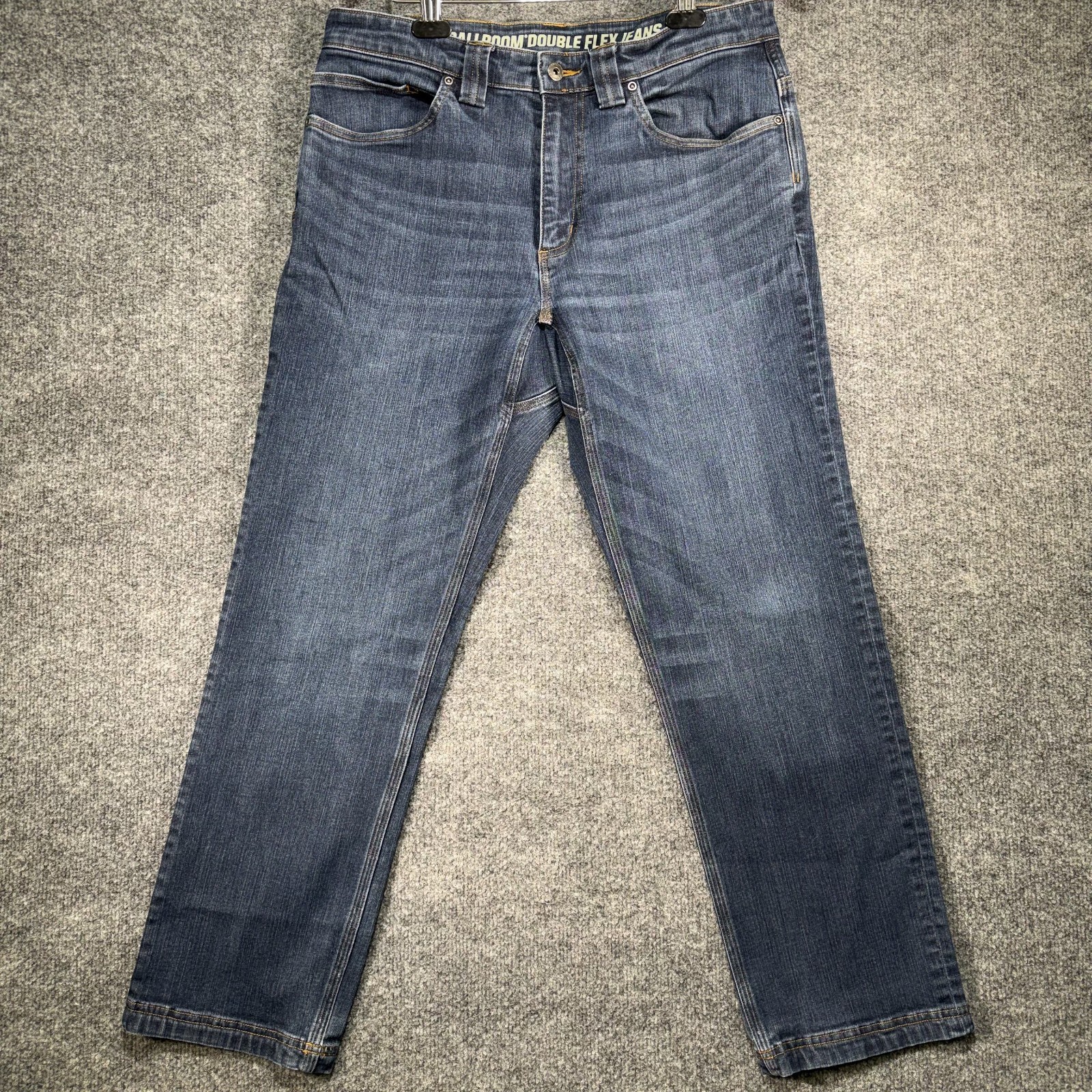 's 34x30 Blue Relaxed Fit Stretch