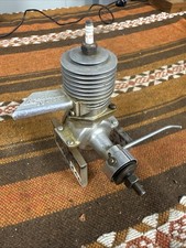 Vintage Rocket Motor RC Airplane Engine - 1940s On Stand Great History Piece