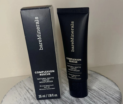 bareMinerals Complexion Rescue Matte Tinted Moisturizer SPF 30 ~ Sienna 10 ~ NIB