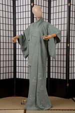 DEAR VANILLA JAPANESE KIMONO WOMEN'S ROBE GOWN AUTHENTIC MADE IN JAPAN VINTAGE