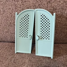 Fisher Price Loving Family Once Upon a Dream Castle Part Left & Right Door READ