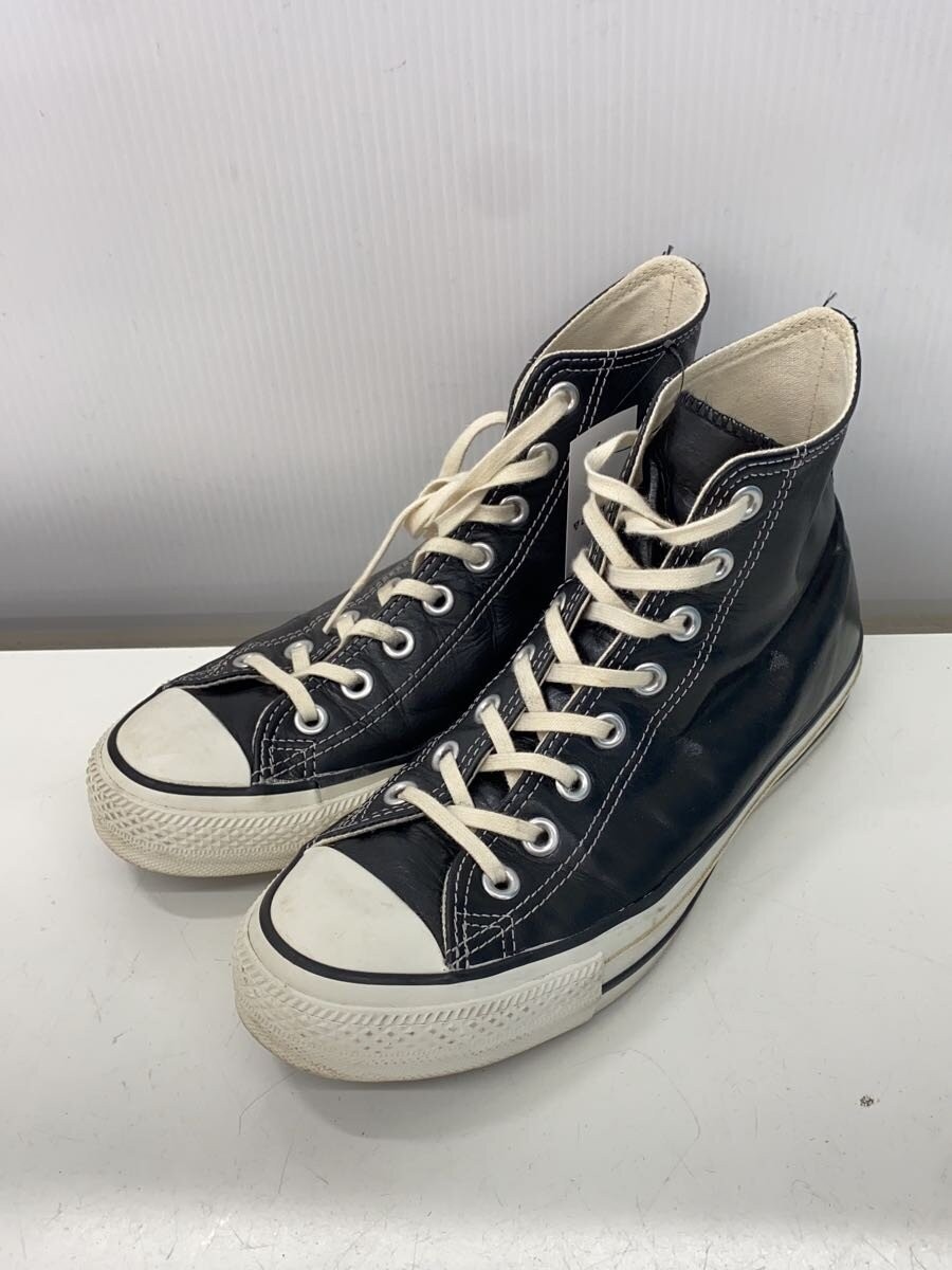 Converse High Cut Sneakers 25.5Cm Blk Leather 1Sd418 LlP02 thumbnail 2