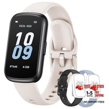 Fitness Tracker with 24/7 Heart Rate Monitor - Sleep Tracker - 3 Black/Starlight