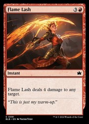 Flame Lash (391/454) - Bloomburrow - Common