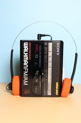 Sony Walkman WM-AF67 Radio Cassette Player Tape/Radio Works Great, NO Recording