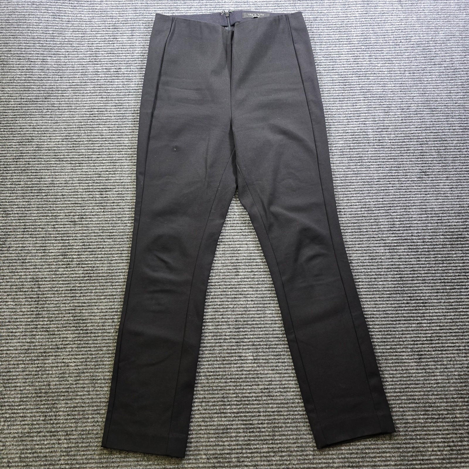 Rag & Bone Pants Women's 8 Black Slim Stretch Made in USA