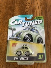 2026 Car Tuned Series 11 Customs Street Vw Beetle Green New Free Shipping