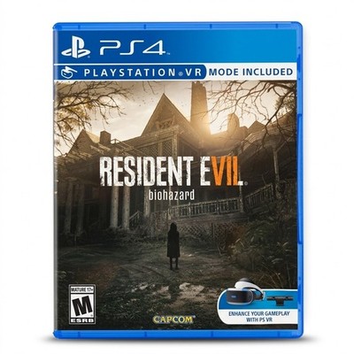 Resident Evil 7 Biohazard Sony PlayStation 4 PS4 VR Mode Included CIB Untested