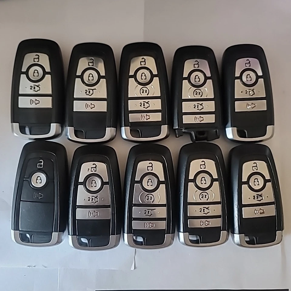 FORD SMART KEY FOBS SET OF 10 OEM PRE-OWNED FCC ID: M3N-A2C93142600 - Image 4 of 4