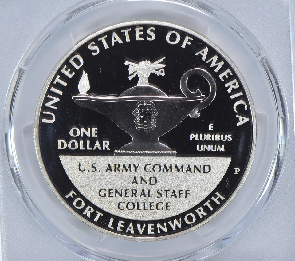 2013-P 5 Star Generals Commemorative Dollar PR70 DCAM PCGS Blue Label *4846 - Image 4 of 4