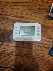 Honeywell Home Black/White Smart Compatible Thermostat with Wi-Fi Compatibility