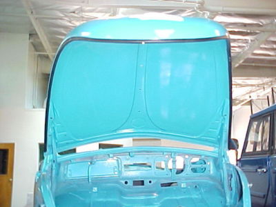 Vw Bug Hood Deck Lid Seals Cal Look Type 1 Beetle Volkswagen Beetle T1 Dkp Gt Ebay