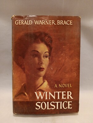 Winter Solstice By Gerald Warner Brace First Edition Hardcover With Dust Jacket