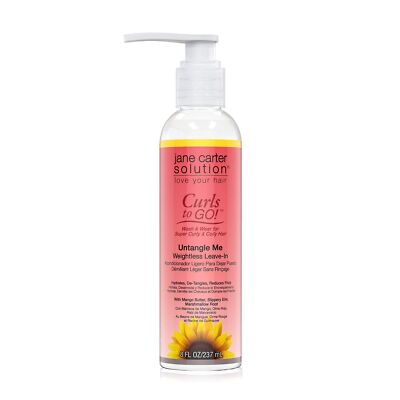JANE CARTER SOLUTION Curls to Go Untangle Me Weightless Leave-In Conditioner ...