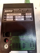 ROPEX RES-407 RESISTRON TEMPERATURE CONTROLLER TYPE: RES-407/115VAC